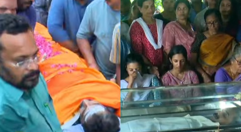 Kannur ADM Naveen babu funeral updates