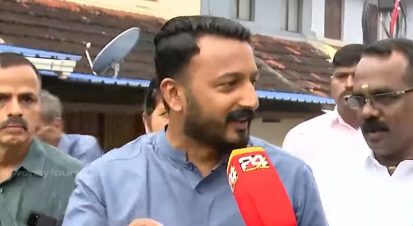 Palakkad UDF candidate Rahul Mamkoottathil on byelection