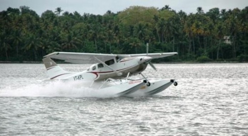 Seaplane service kochi Minister P A Muhammed riyaz