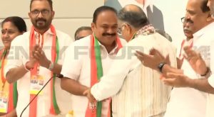 CPIM leader Bipin C Babu joined BJP