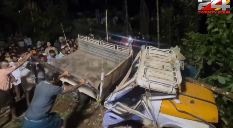 one died in Kozhikode pickup lorry accident