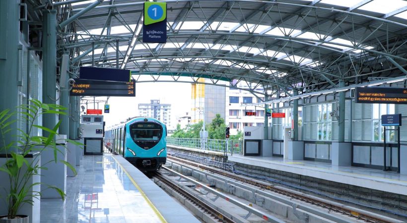 emergency alert sounded at Kadavantra metro station
