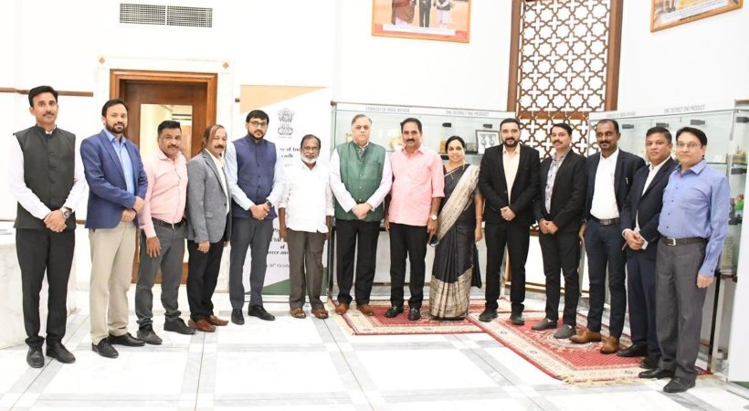N. K Premachandran MP met with Indian Ambassador Dr. Suhail Ajaz Khan