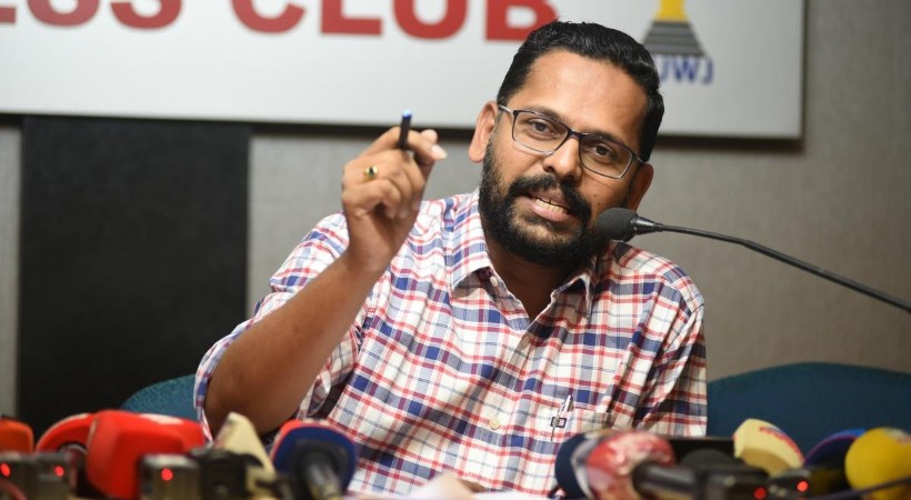 Sarin asked whether Palakkad night raid is Shafi parambil's plan