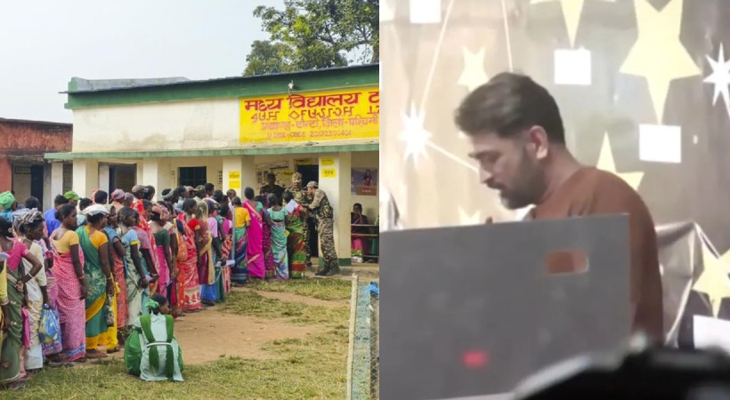 Jharkhand elections 2024 Over 64% turnout in 43 seats