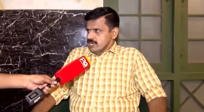 sandeep varier against c krishnakumar and bjp
