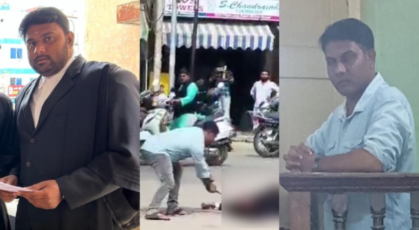 Clerk of the court hacked the lawyer in Hosur court premises