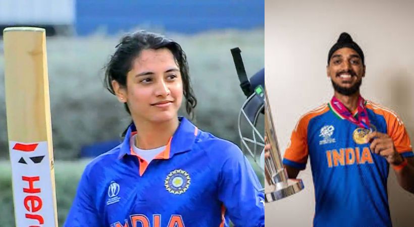 Arshdeep and Smrithi Mandana