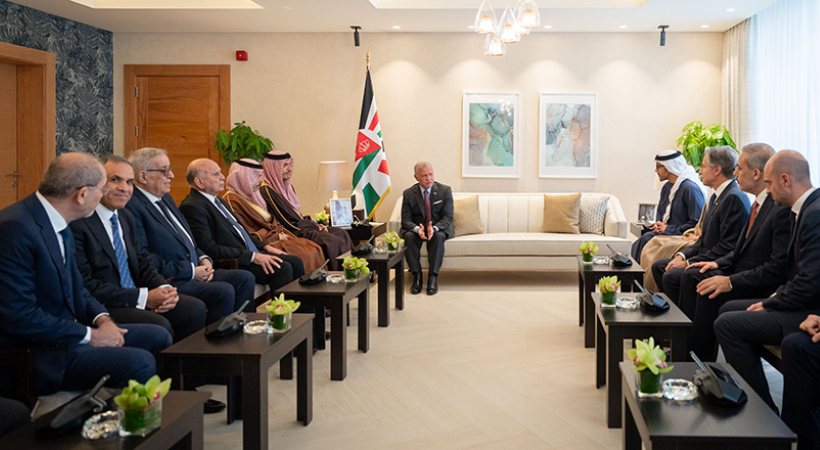 U.S., Arab leaders push for stable Syrian transition