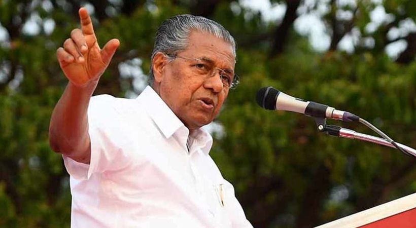 cm pinarayi vijayan against BJP and central government