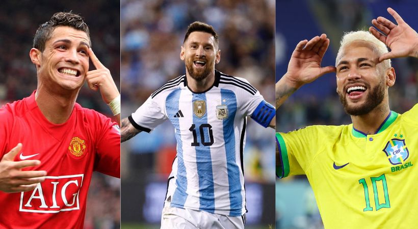Christiano Ronaldo Lionel Messi Neymar Junior