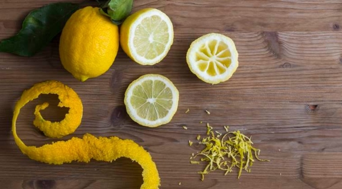 lemon peel