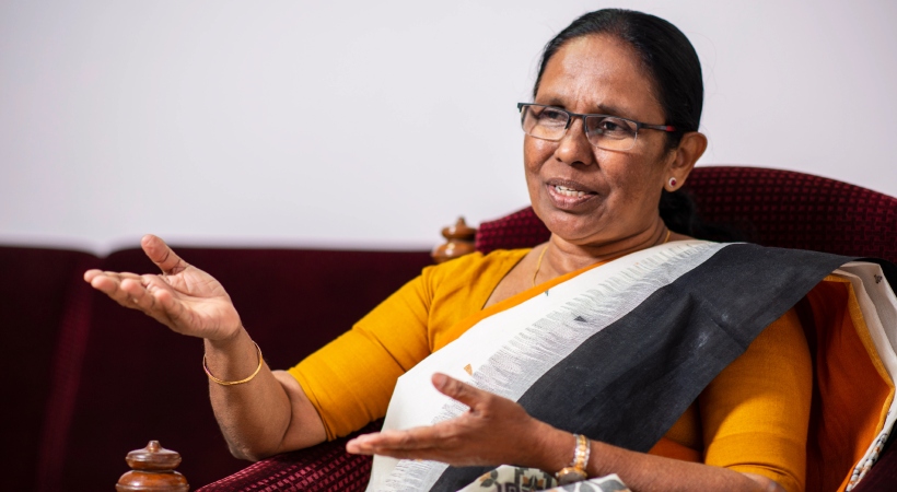 k k shailaja