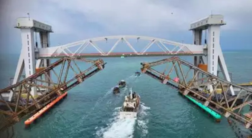 Rameswaram welcomes trains after two years: New Pamban bridge
