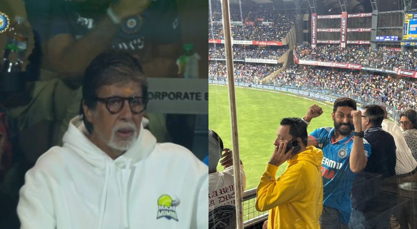 Amitabh Bachan and Abhishek Bachan