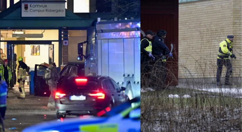 Sweden gunfire