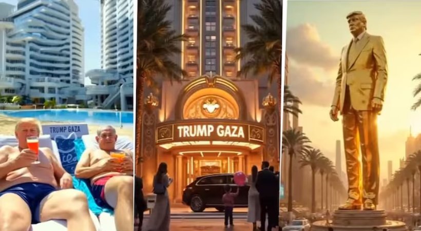 Trump Shares AI Video on Gaza's Future