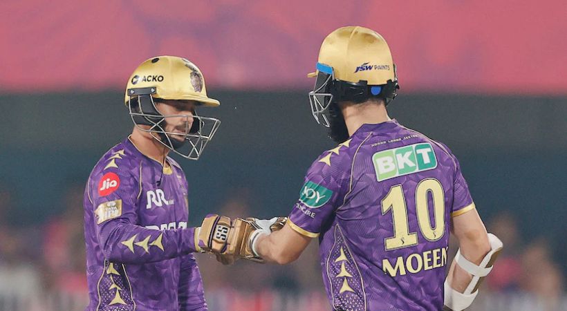 KKR vs RR match