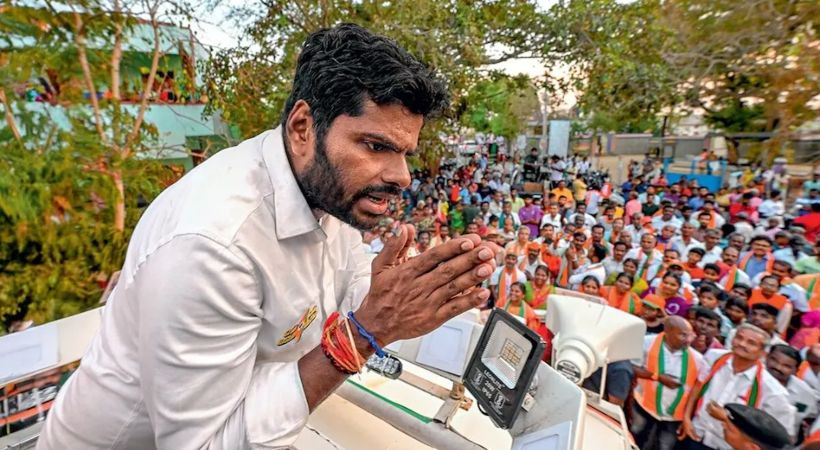 Annamalai may step down as TN bjp cheif