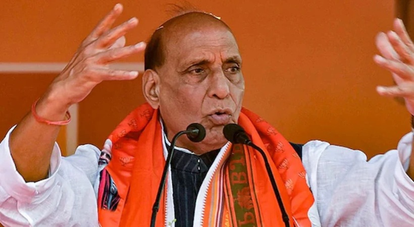 Will give a befitting reply to those who cast evil eye on India: Rajnath