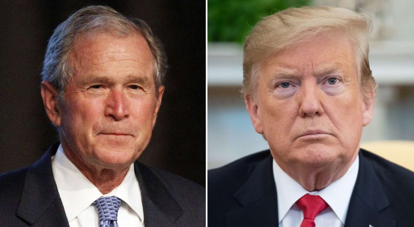 Donald Trump becomes the first US president to visit Qatar since George Bush