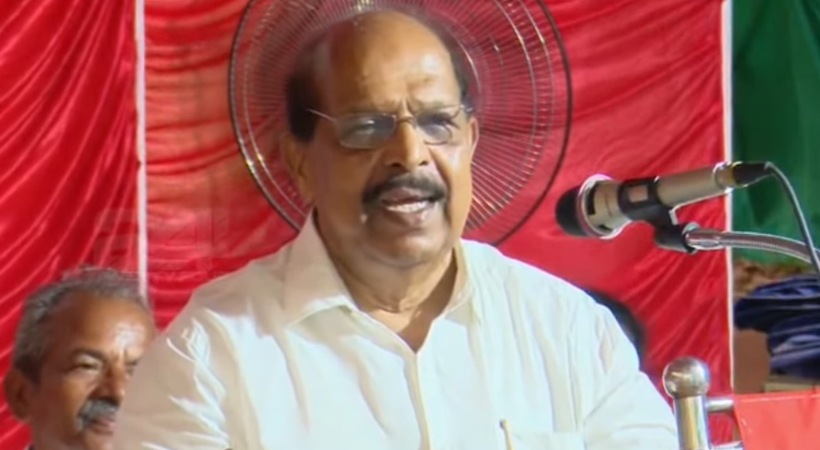 G sudhakaran corrects his controversial statement