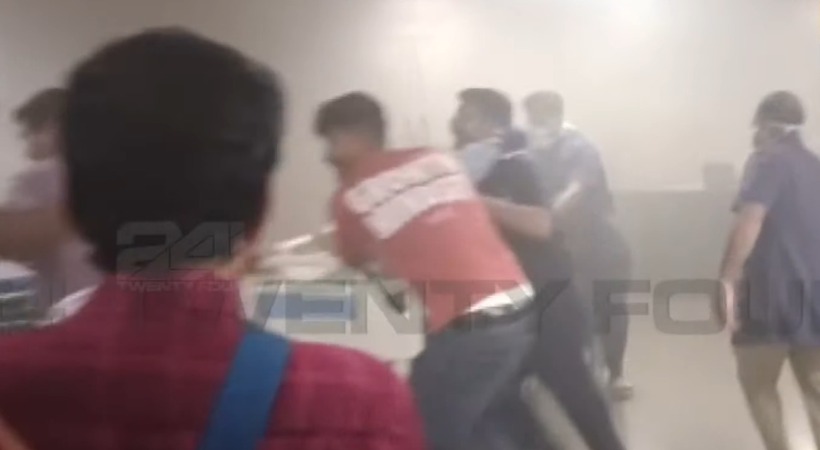 fire accident at Kozhikode medical college