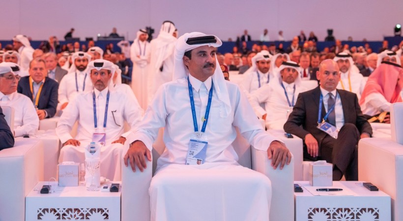 Qatar Economic Forum was inaugurated by the Emir Sheikh Tamim bin Hamad Al Thani