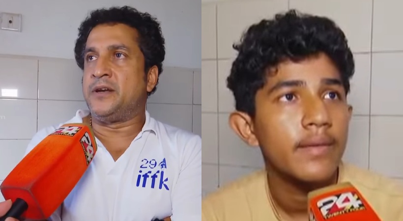 actor Santhosh Keezhattoor's son and friends attacked