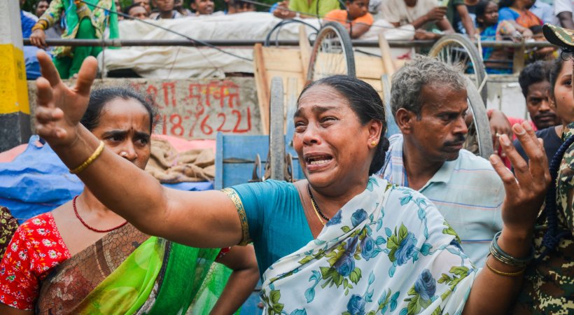 Demolition drive in Madrasi Camp in Delhi's Jangpura after Delhi HC order