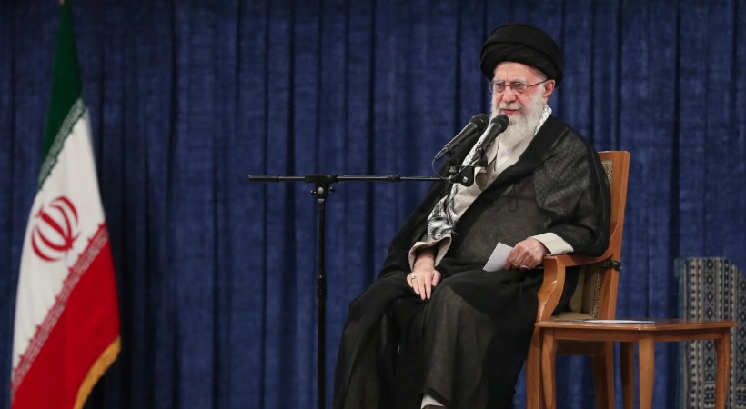 Iran Supreme Leader Ayatollah Ali Khamenei replay to trump