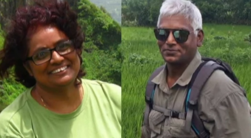 Malayali husband and wife died in accident in Mumbai