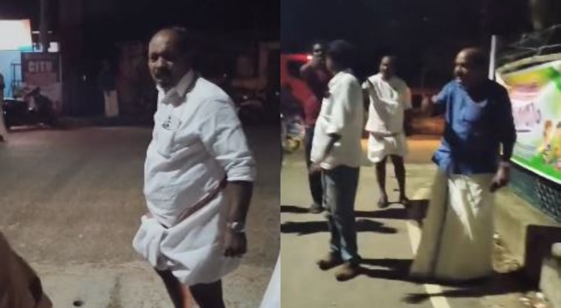 local congress leaders attacked 24 news team vembayam