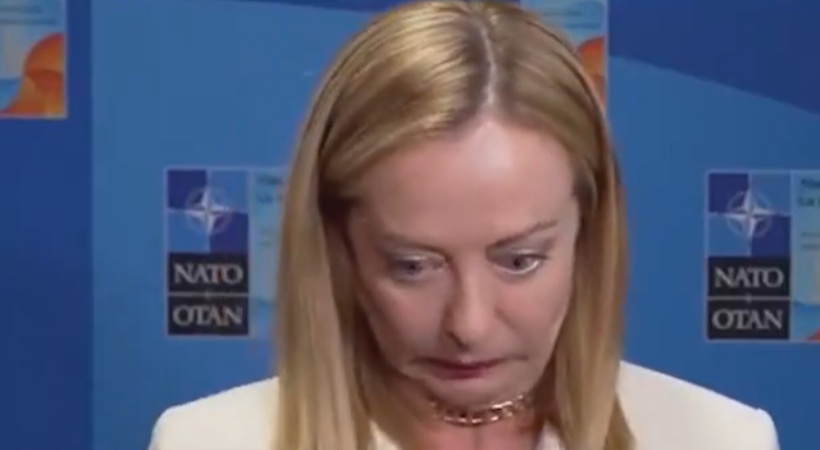Italian PM Giorgia Meloni's Expressions At NATO Summit Goes Viral