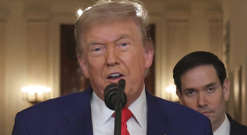 trump tells Israel Do not drop those bombs