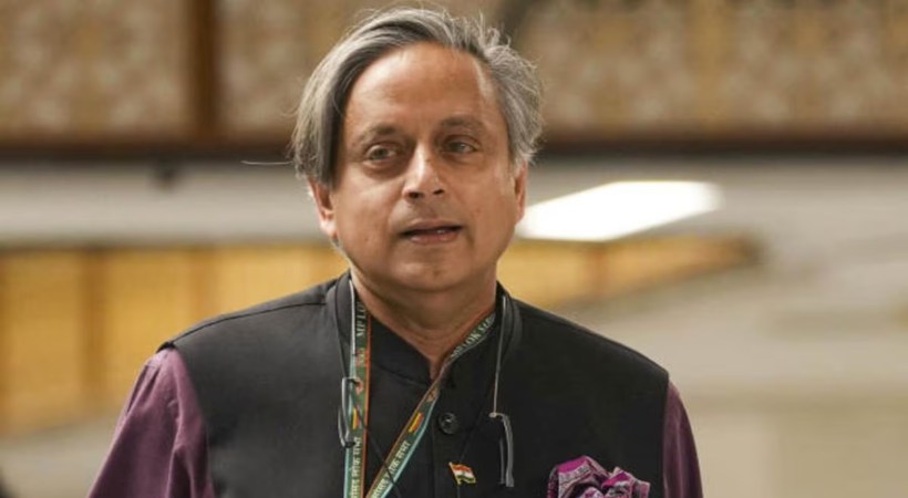 Shashi Tharoor's name in congress's star campaigners list