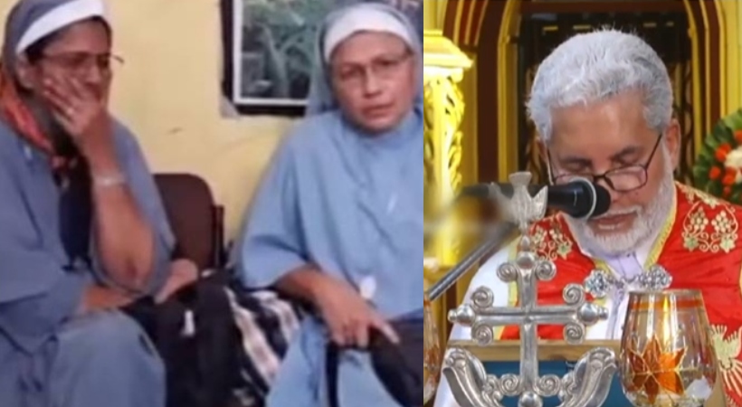 nuns arrest