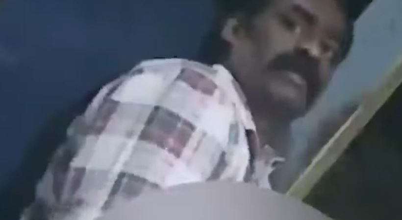 Nudity display on bus in Kollam Woman files complaint