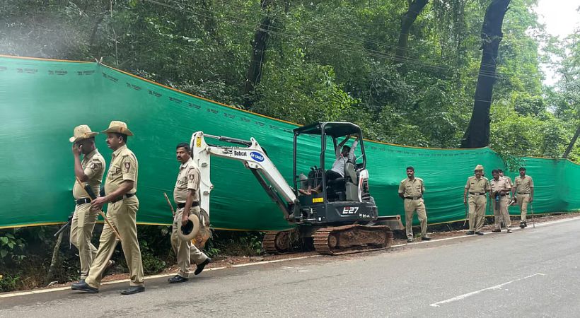 Dharmasthala mass burial search updates