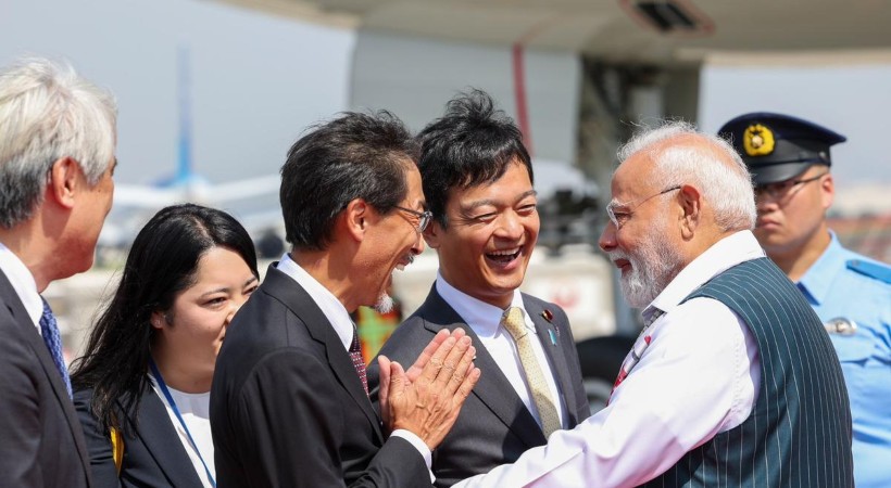 PM Modi arrives in Japan on two-day visit