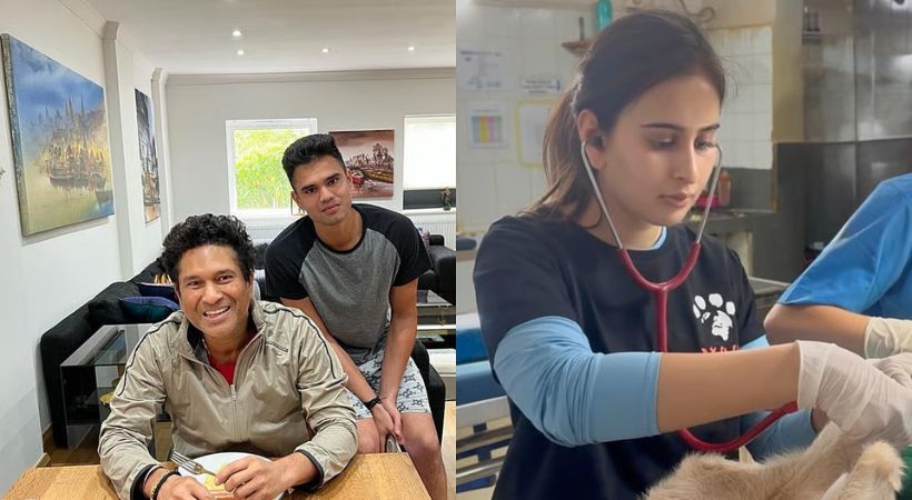 Saaniya Chandok Sachin and Arjun Tendulkar