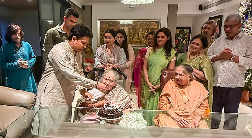 Sachin's Mother's Birthday