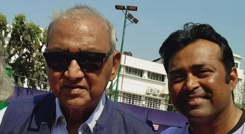 Vece Paes and Leander Paes
