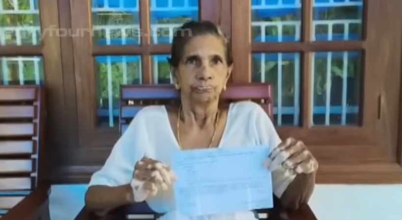 row over nadapuram woman kalyani's name in voter's list