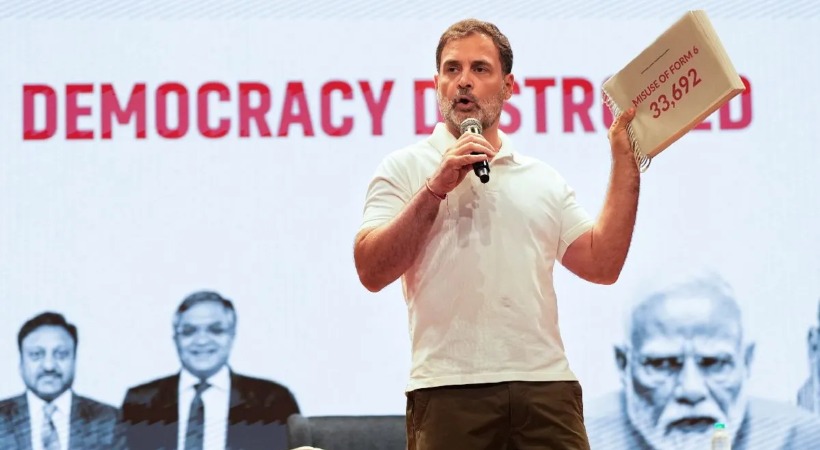Congress Turns Vote Chori Allegation Into Campaign