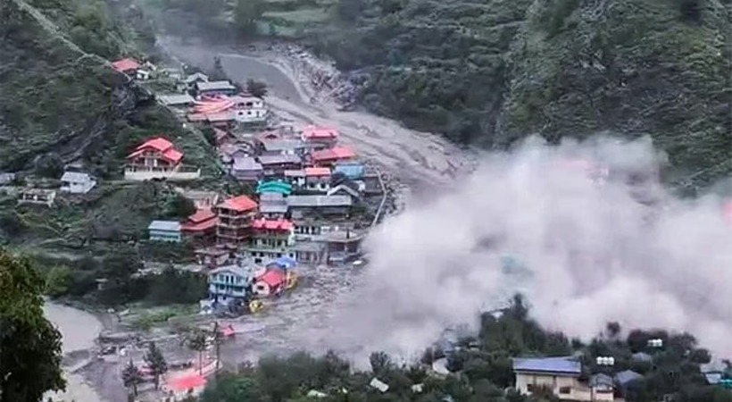 Rescue operations in progress in Uttarakhand after cloudburst