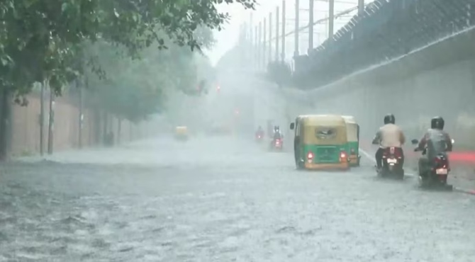 delhi rain
