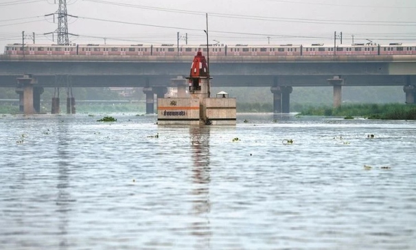 waterlevel in yamuna
