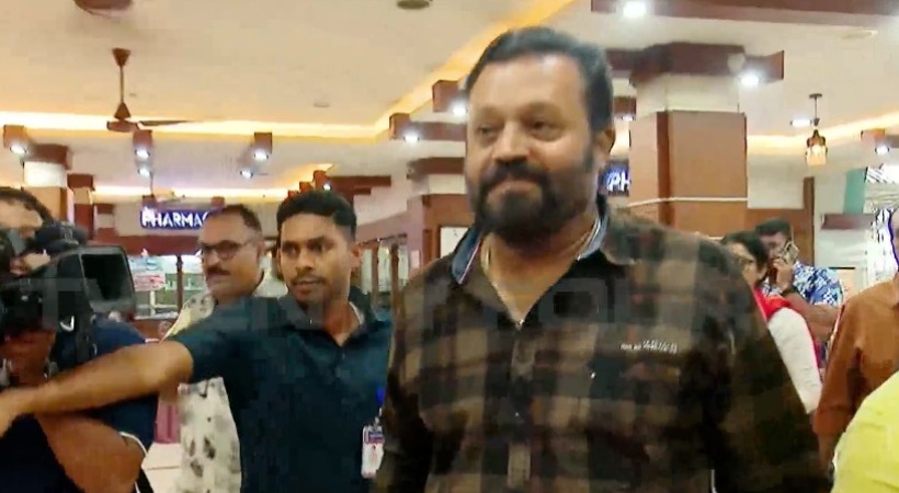 suresh gopi at thrissur amid voter's list controversy